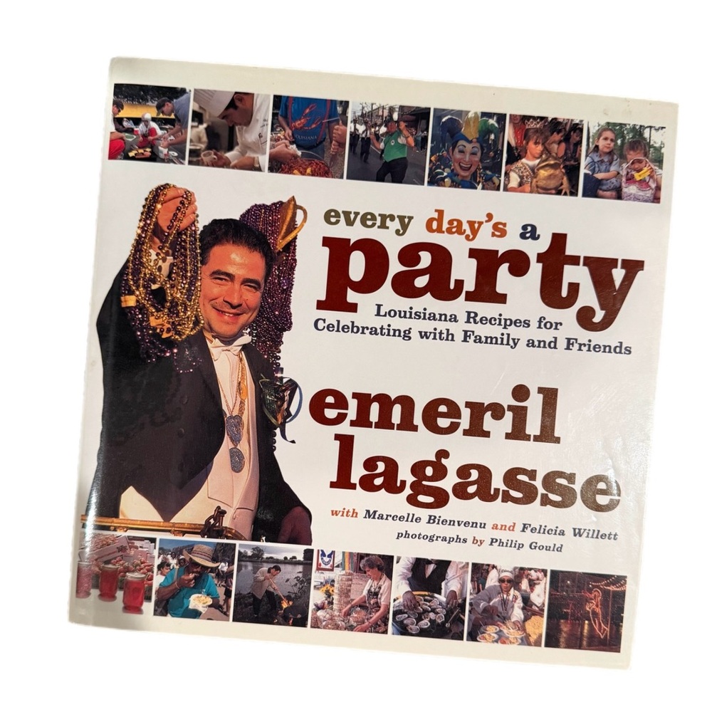 EMERIL LAGASSE EVERY DAY’S A PARTY COOKBOOK